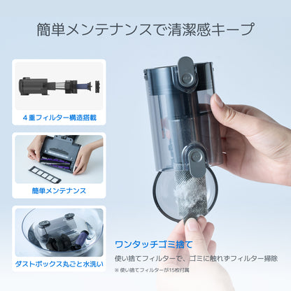 温風機能付・コードレスUVふとんクリーナー PRO3