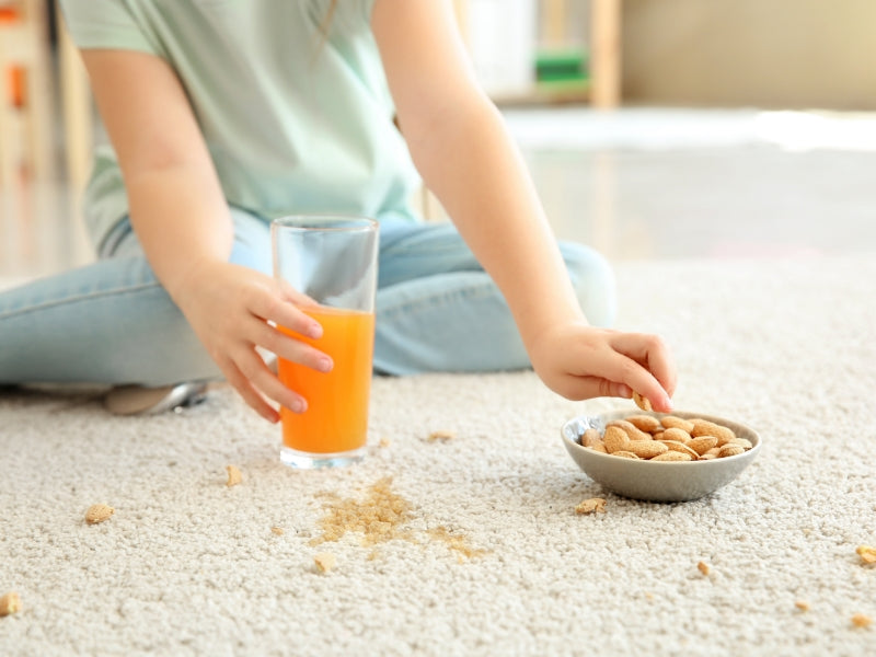 子供の食べこぼしに